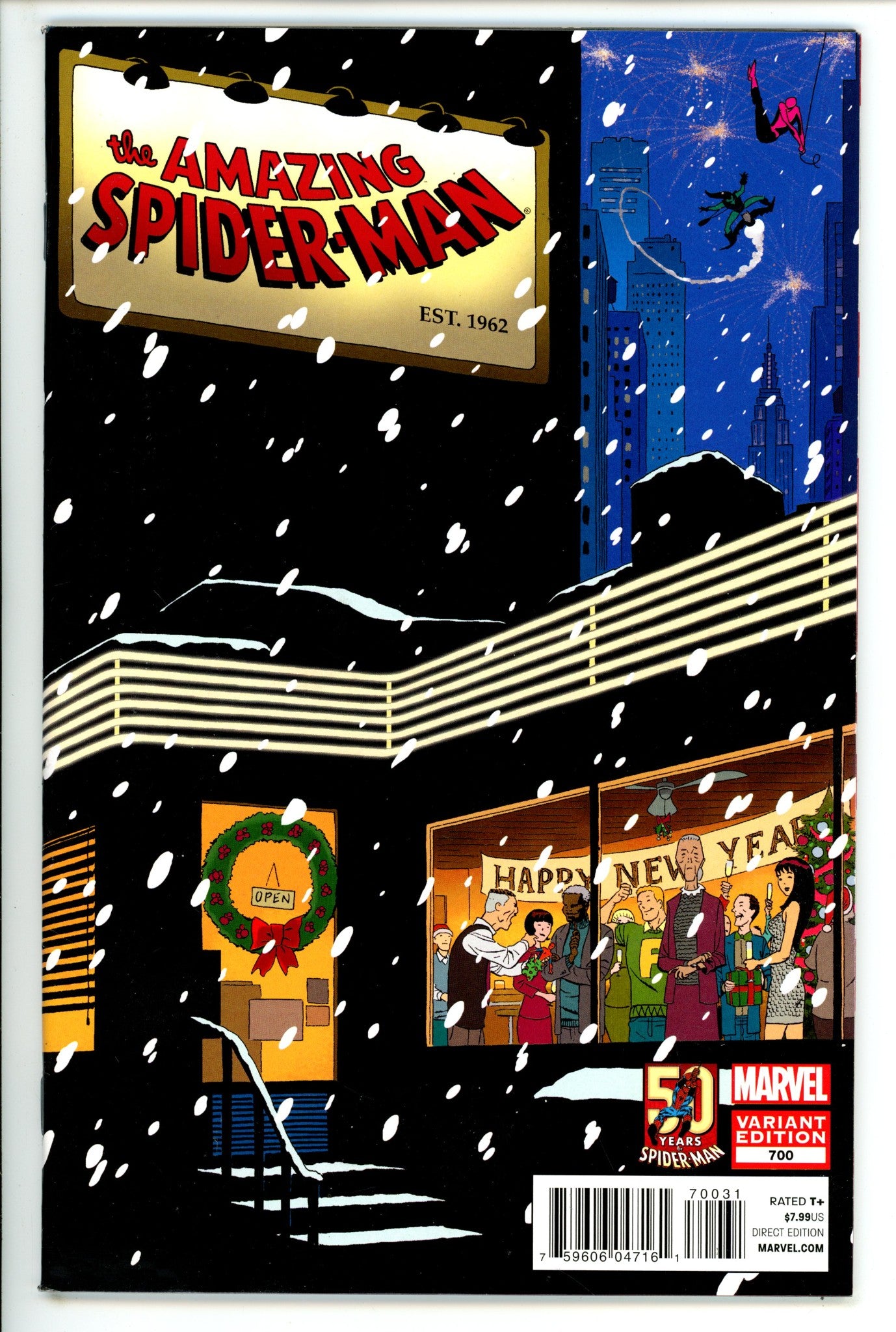 The Amazing Spider-Man Vol 2 700 Martin Variant VF (2013)