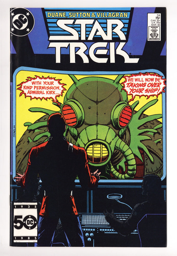 Star Trek Vol 1 24 High Grade (1986)