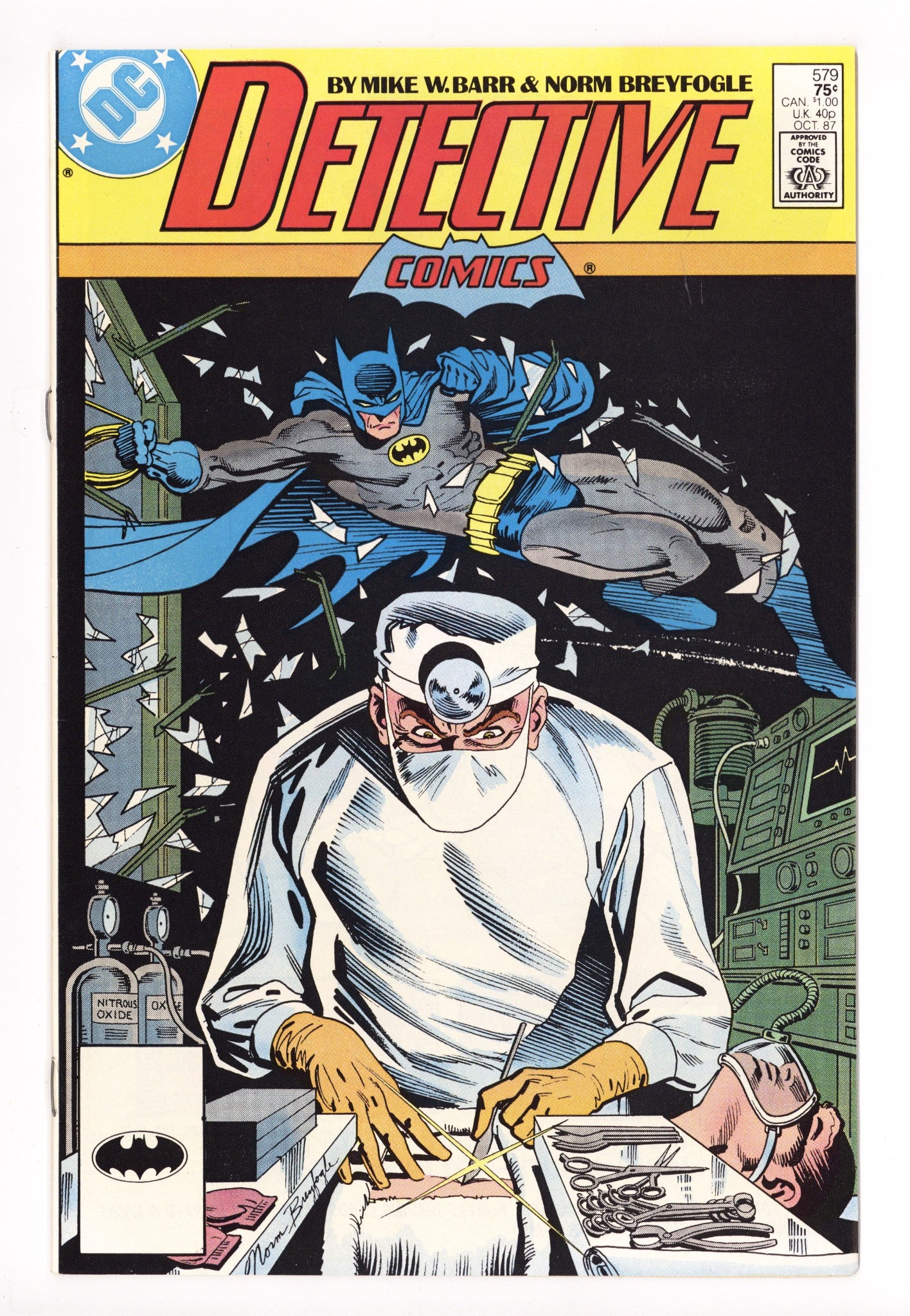 Detective Comics Vol 1 579 High Grade (1987) 