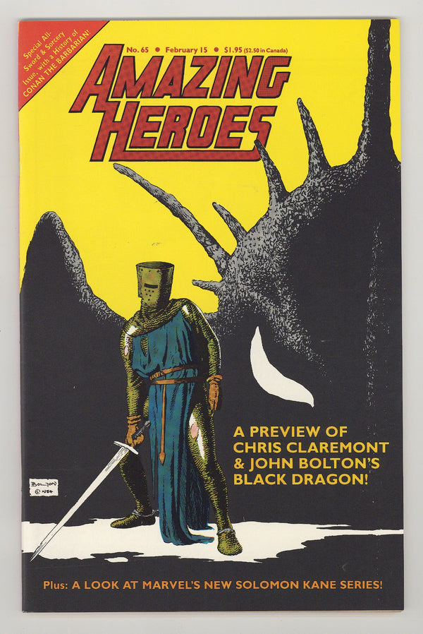 Amazing Heroes 65 VF/NM (9.0) (1985)