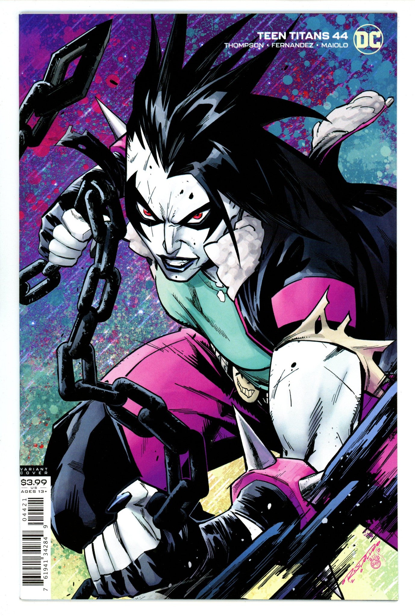 Teen Titans Vol 6 44 High Grade (2020) Randolph Variant 