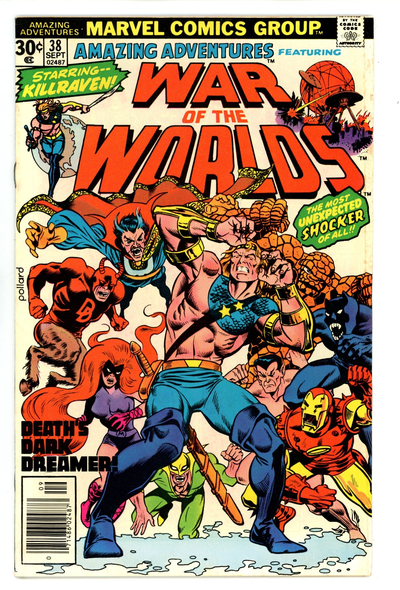 Amazing Adventures Vol 2 38 Mid Grade (1976)