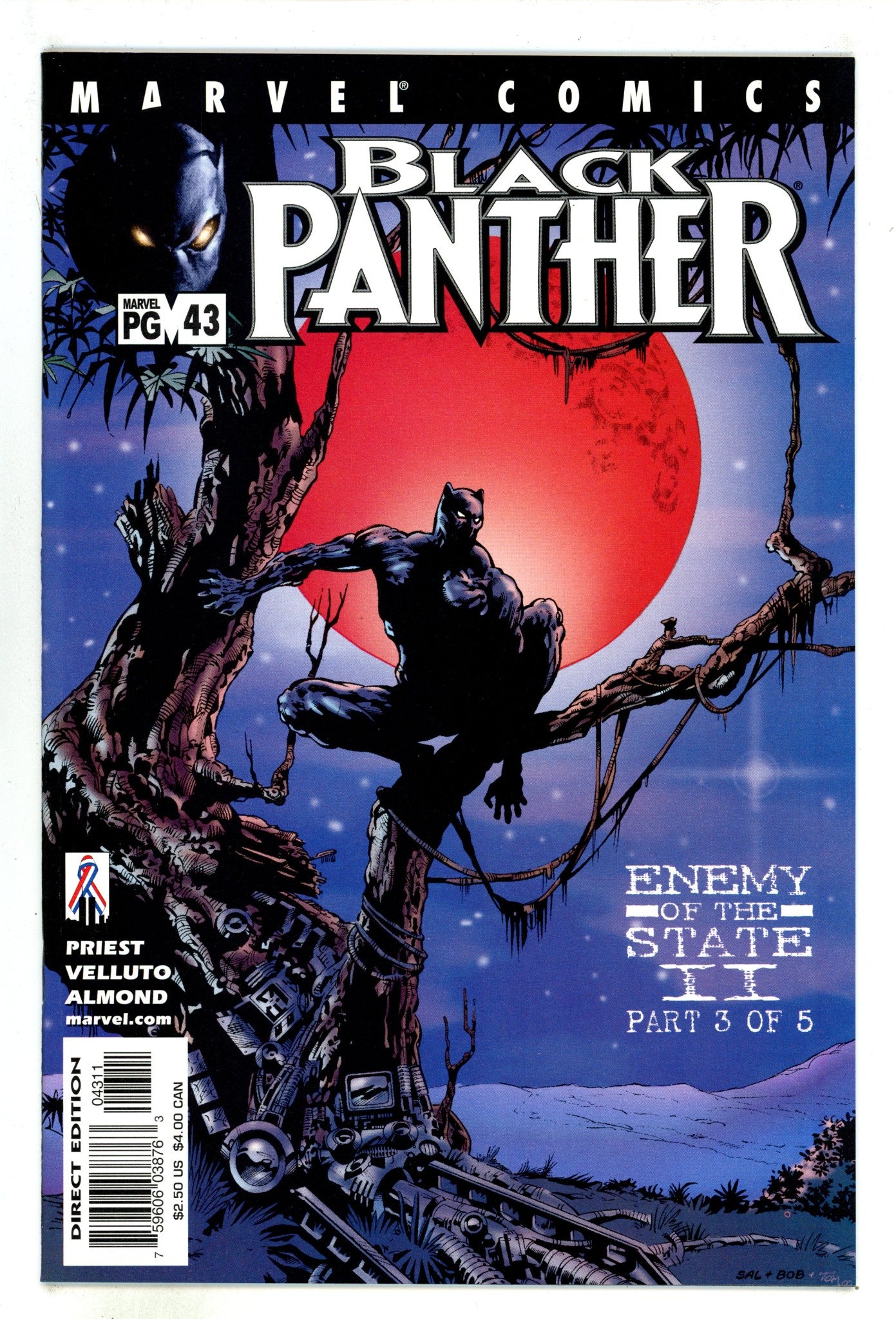 Black Panther Vol 3 43 High Grade (2002) 