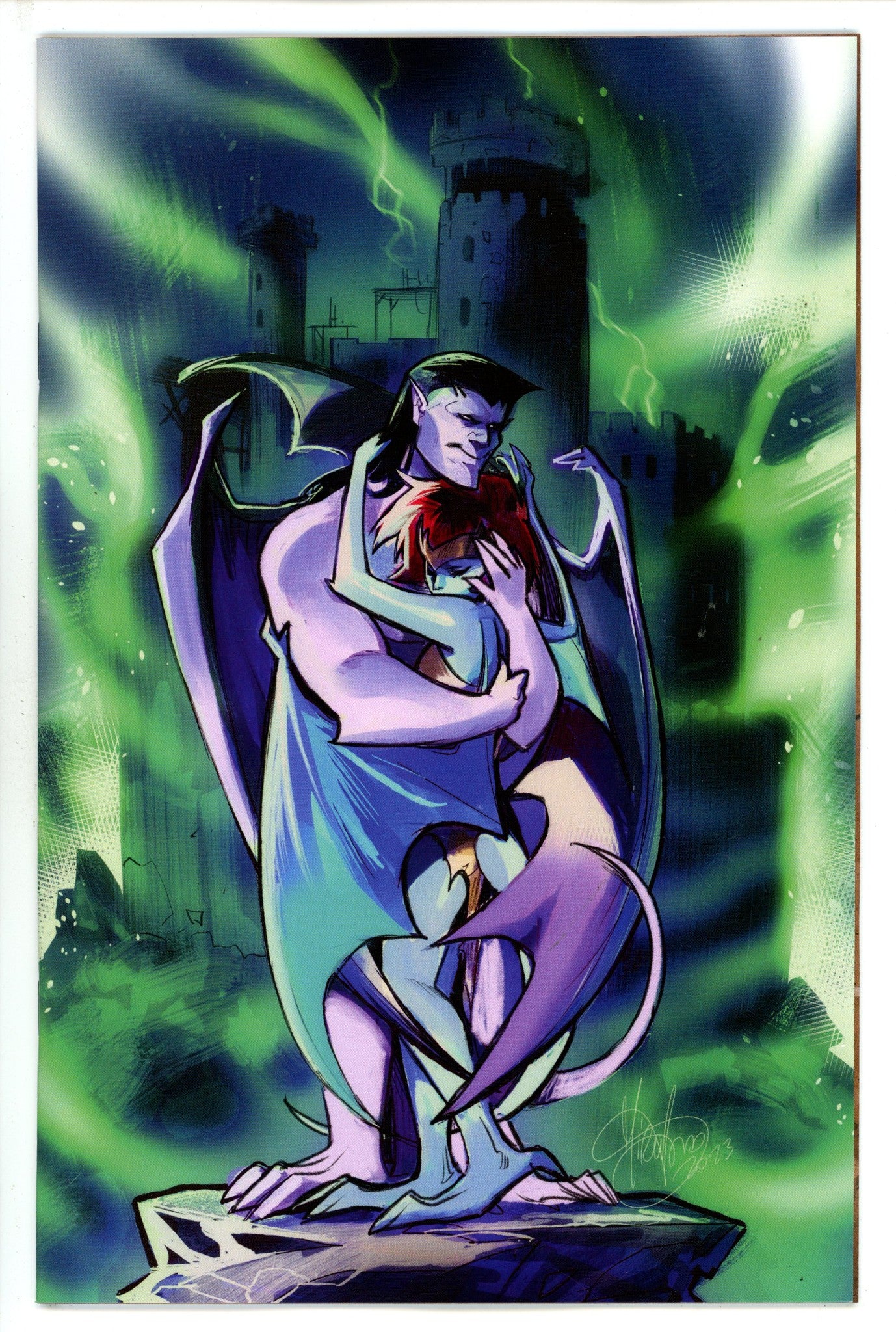 Gargoyles Dark Ages 1 Andolfo Virgin Incentive Variant NM- (2023)