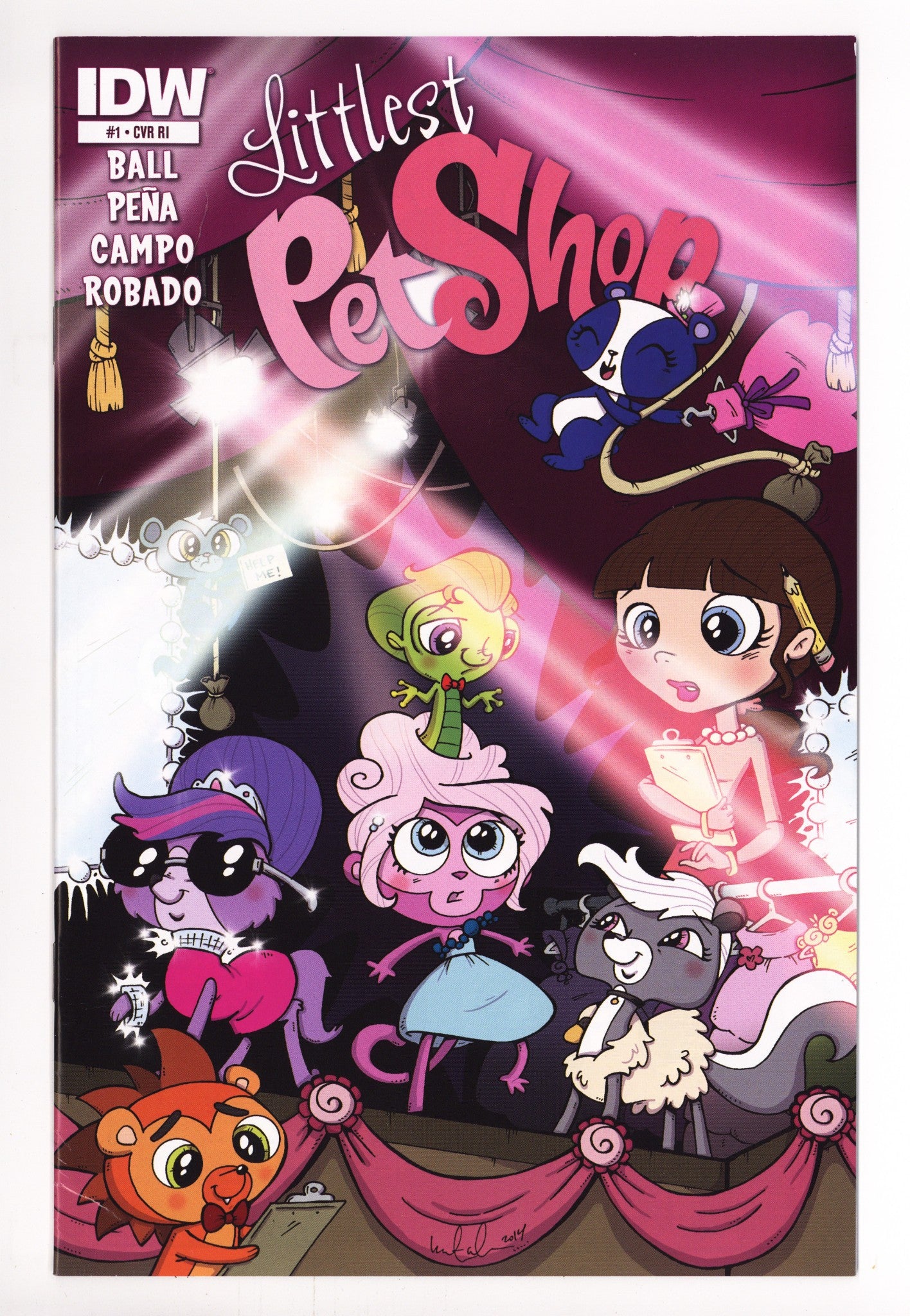 Littlest Pet Shop 1 VF- (7.5) (2014) Cook Incentive Variant 