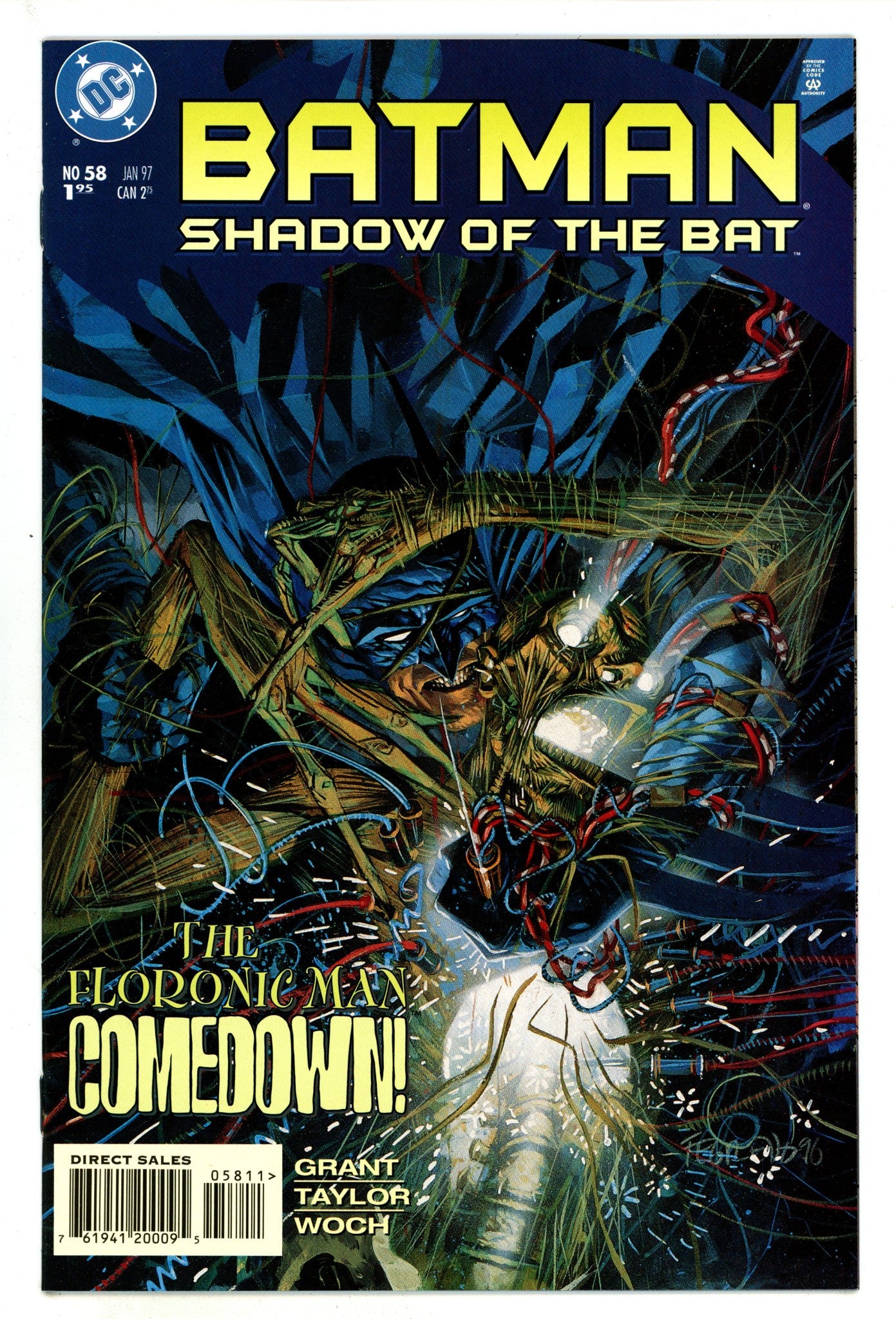 Batman: Shadow of the Bat 58 High Grade (1997) 