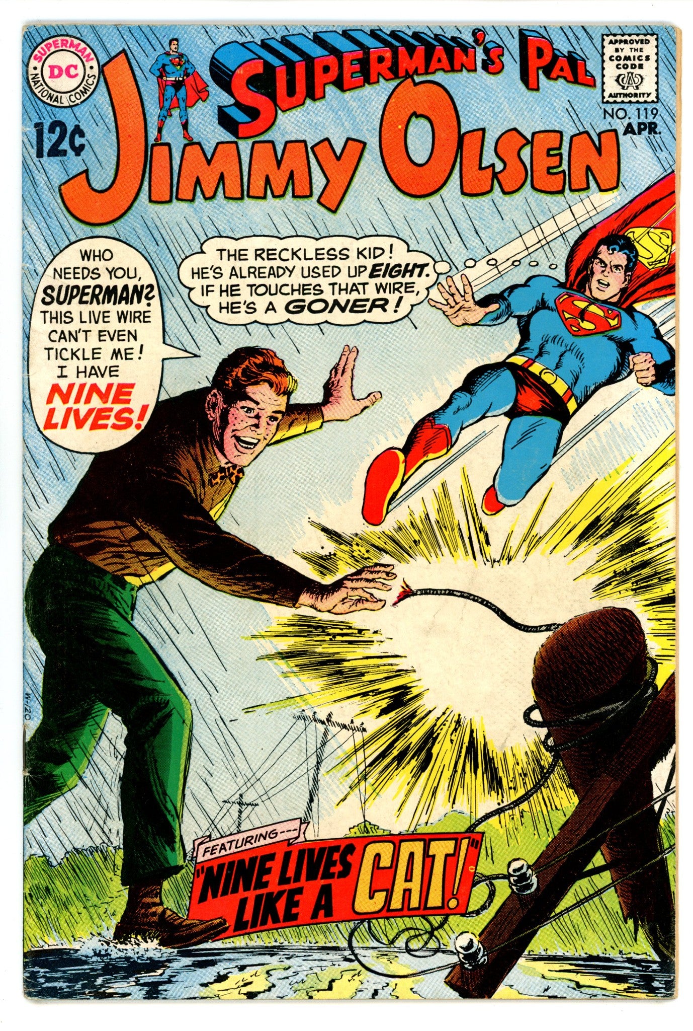 Superman's Pal, Jimmy Olsen 119 FN- (5.5) (1969) 