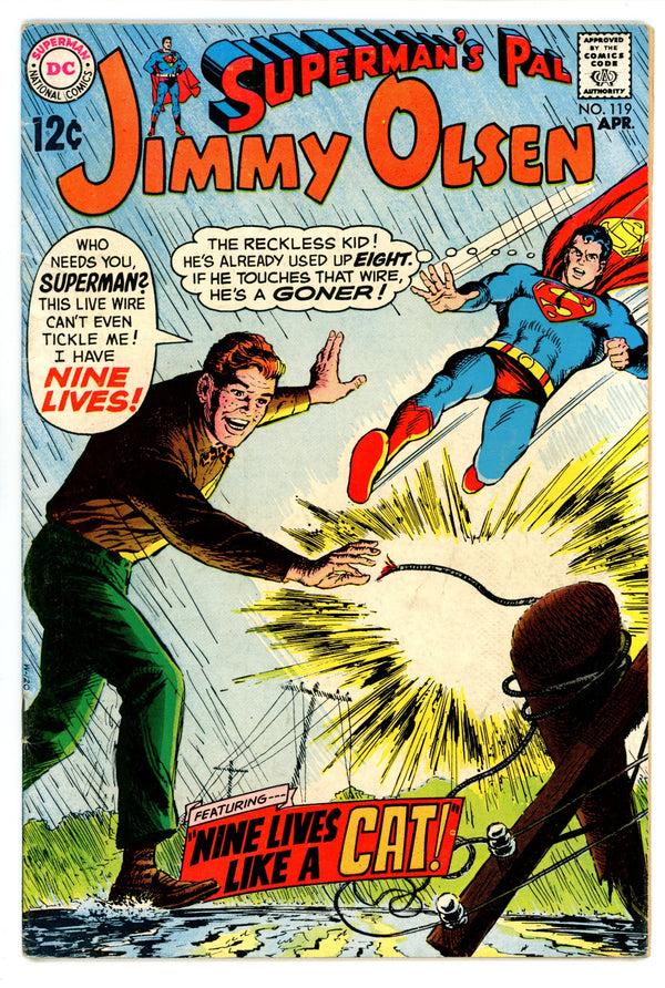 Superman's Pal, Jimmy Olsen 119 FN- (5.5) (1969)