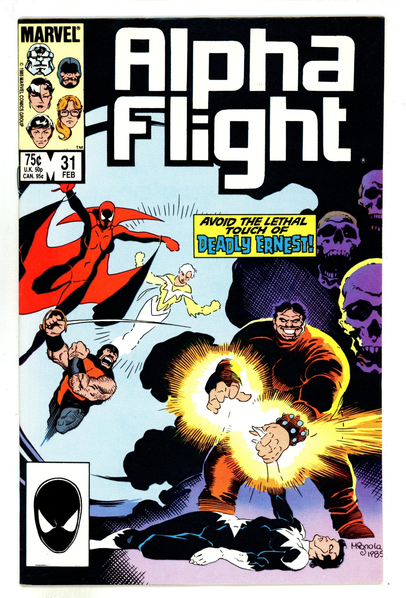 Alpha Flight Vol 1 31 High Grade (1986) 