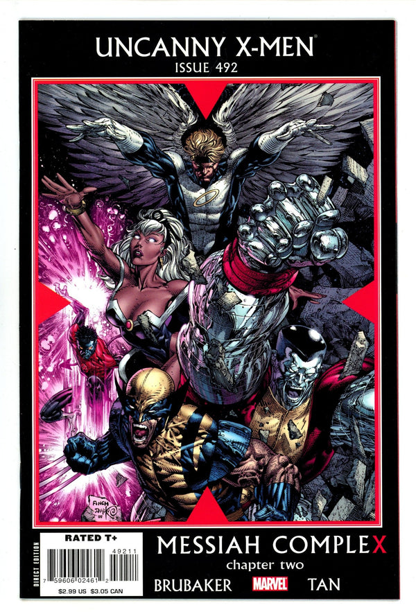 The Uncanny X-Men Vol 1 492  High Grade   (2008)