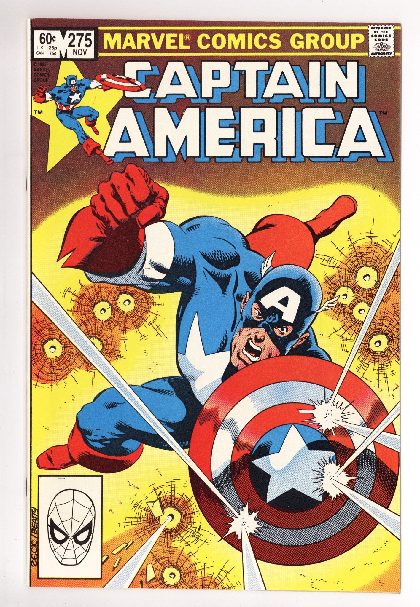 Captain America Vol 1 275 VF+ (8.5) (1982) 