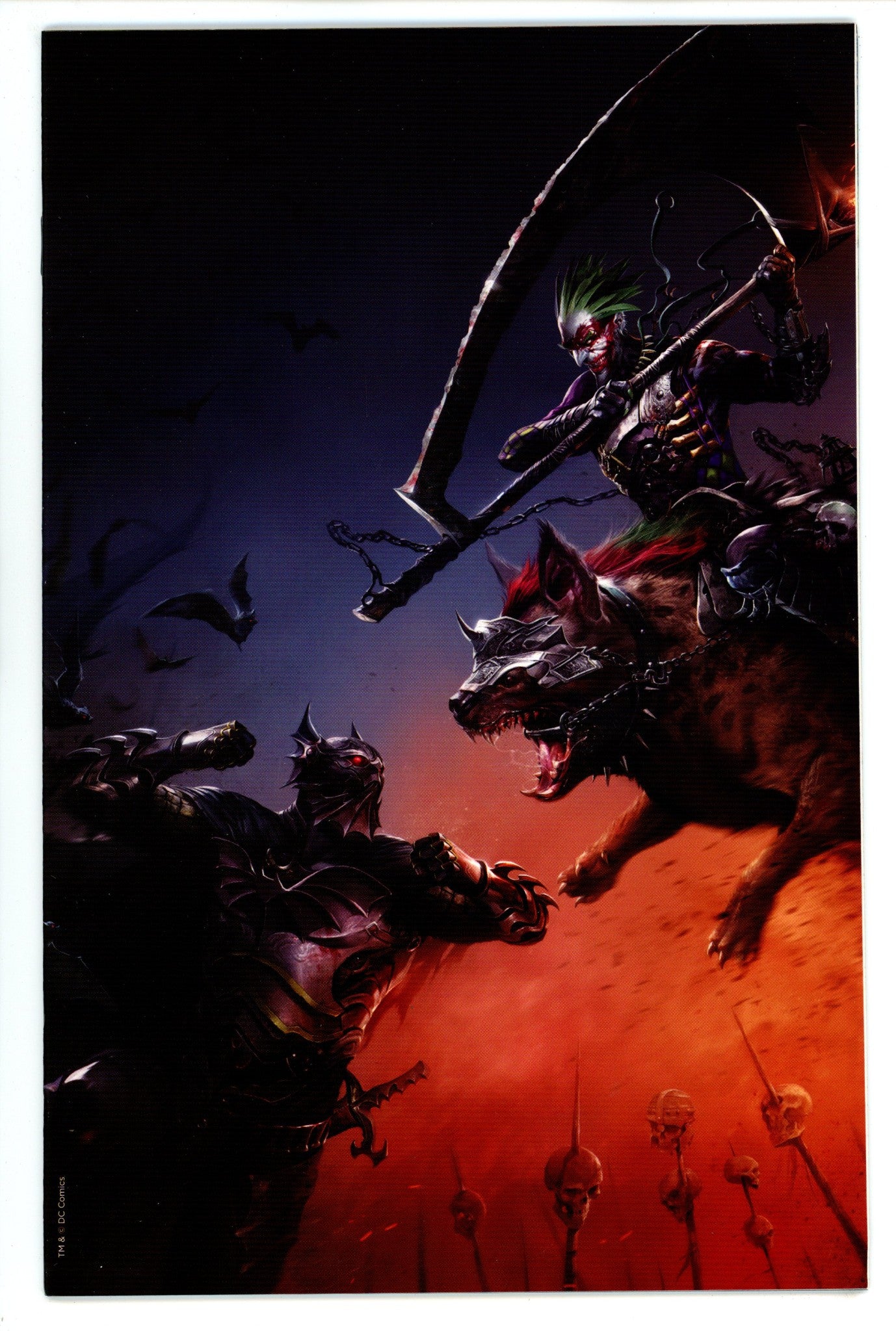Dark Nights: Metal 1 FN/VF (7.0) (2017) Mattina Virgin Variant 