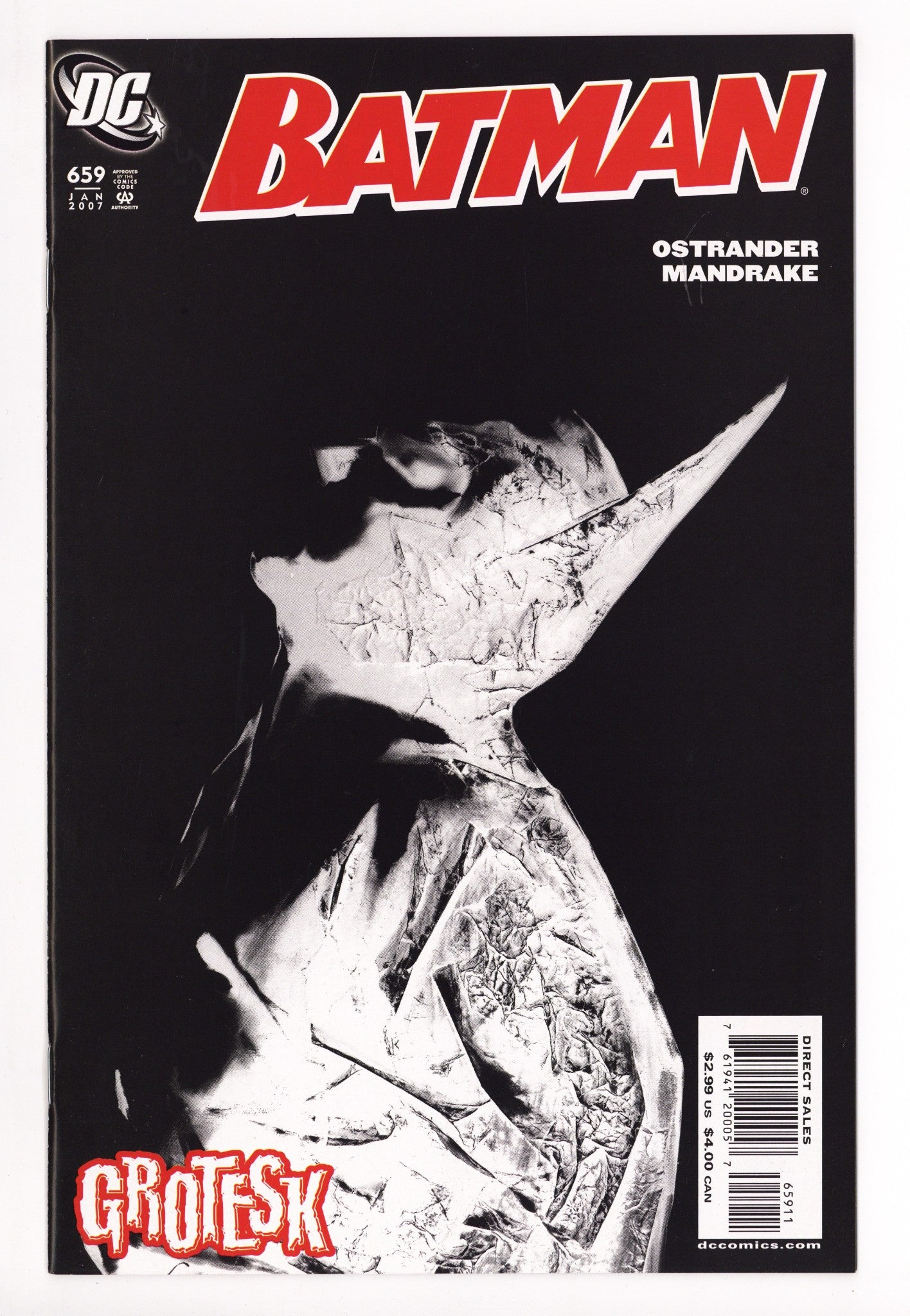 Batman Vol 1 659 High Grade (2007) 