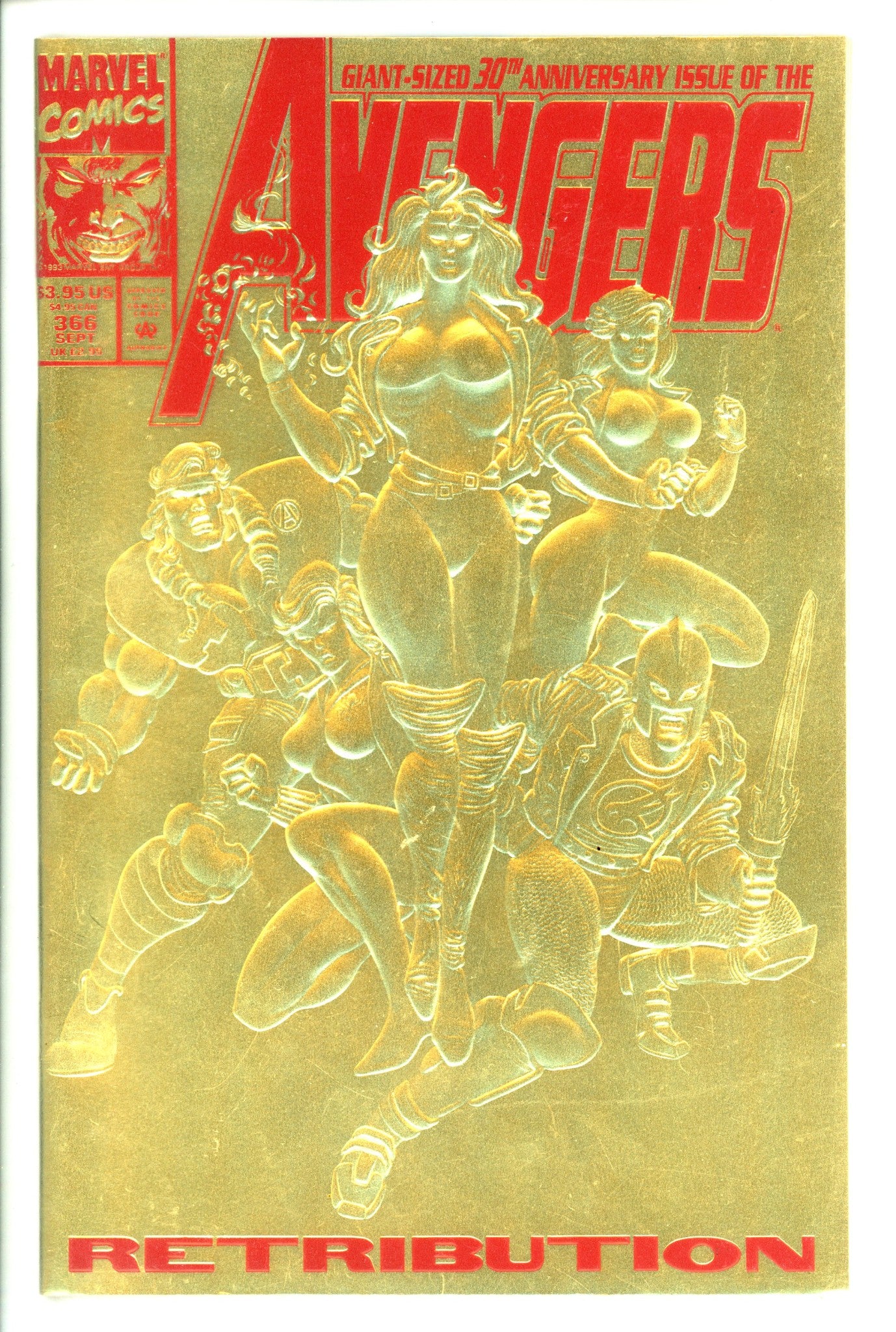 The Avengers Vol 1 366 (1993)