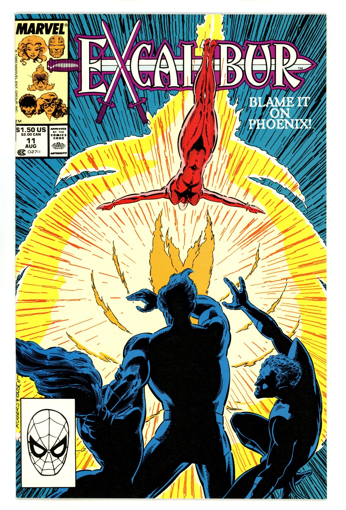 Excalibur Vol 1 11 High Grade (1989) 