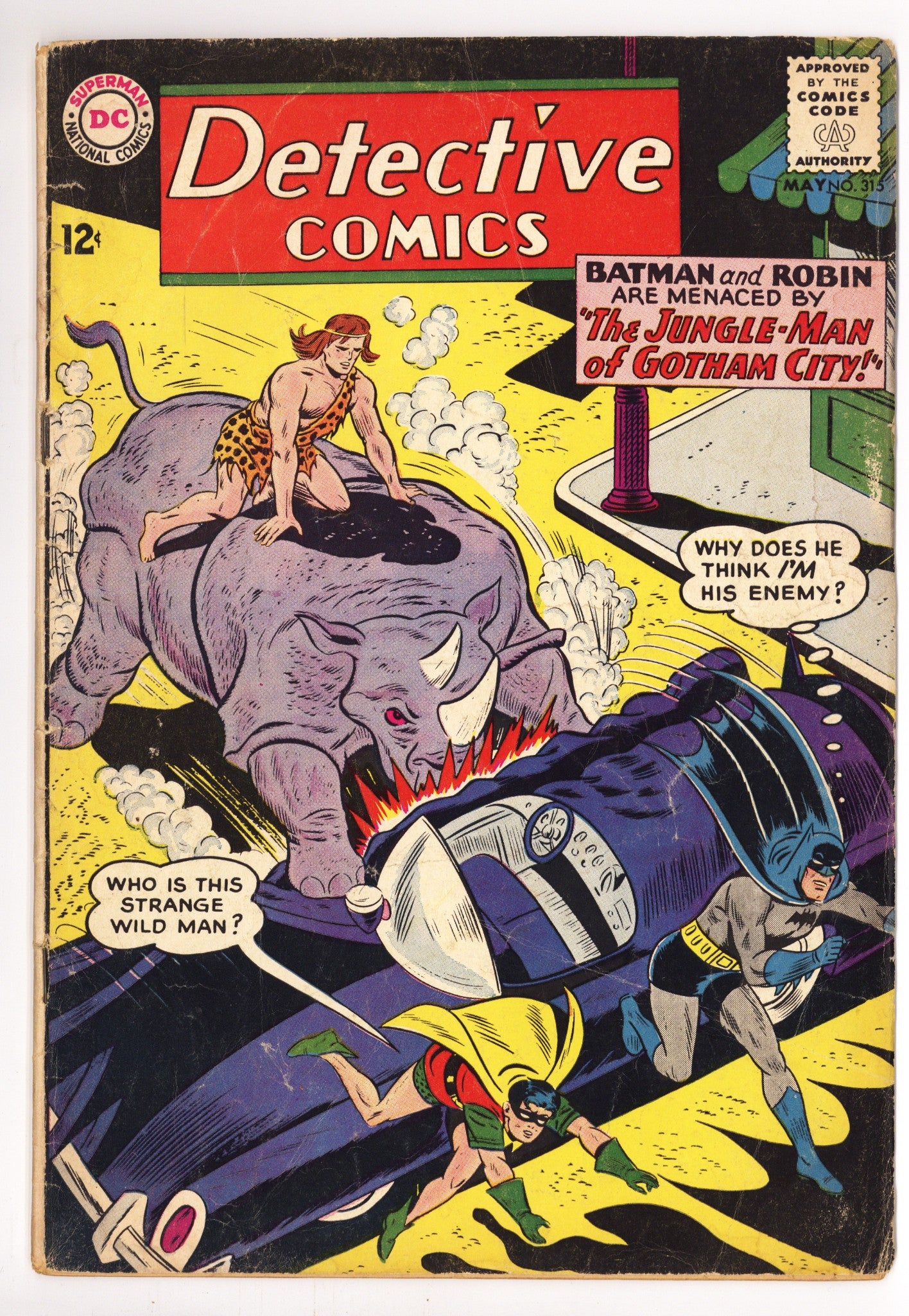 Detective Comics Vol 1 315 GD/VG (3.0) (1963) 