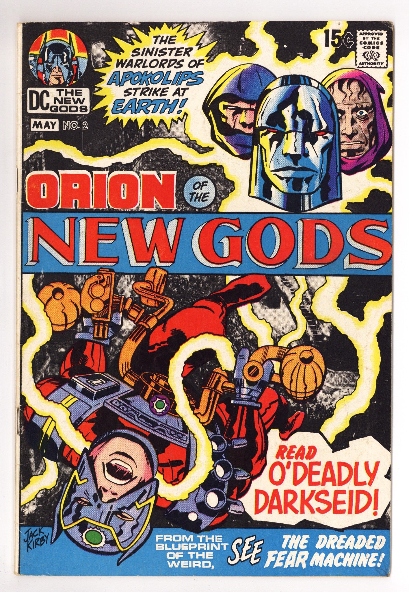 The New Gods Vol 1 2 VG+ (4.5) (1971) 