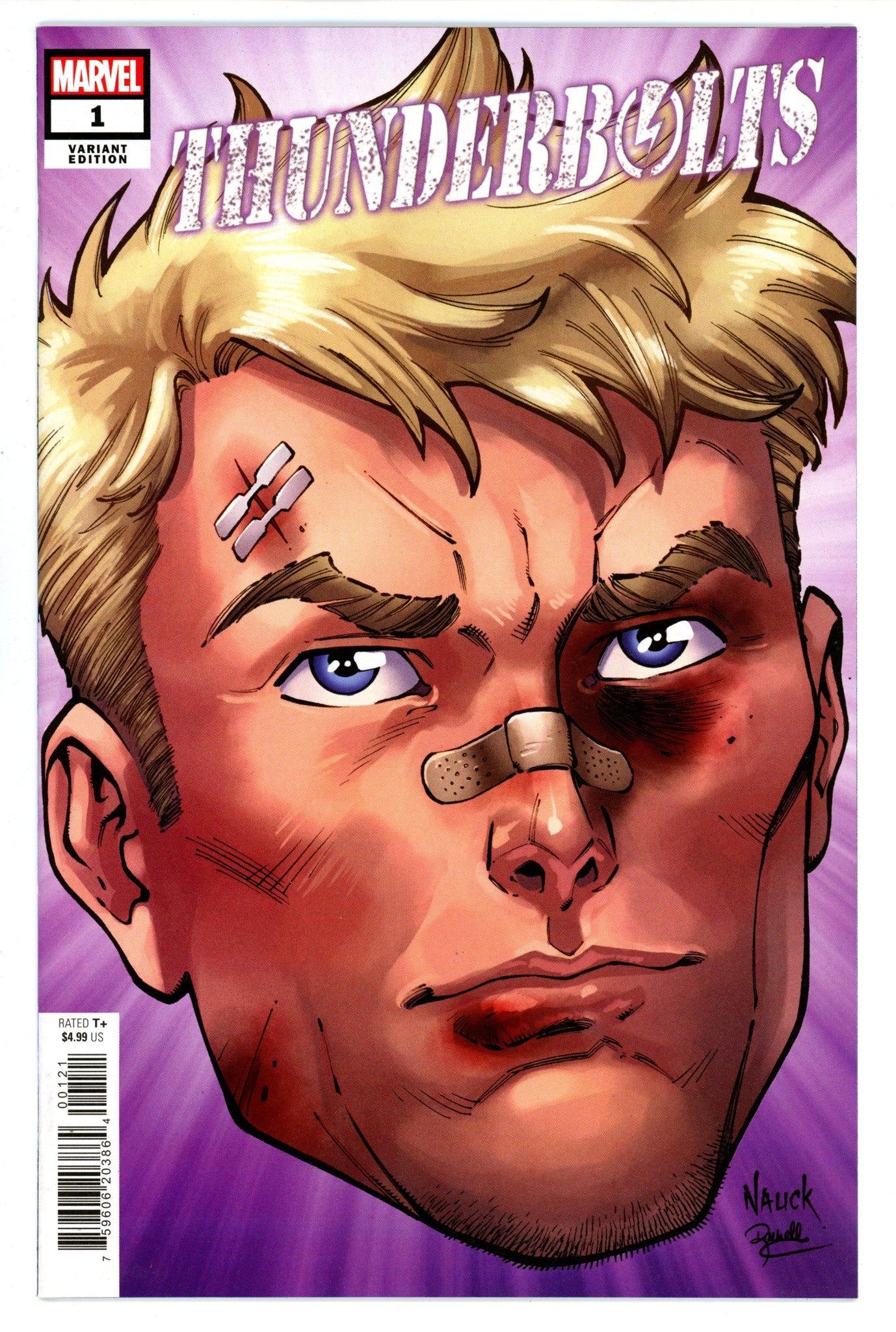 Thunderbolts Vol 4 1 High Grade (2022) Nauck Variant 