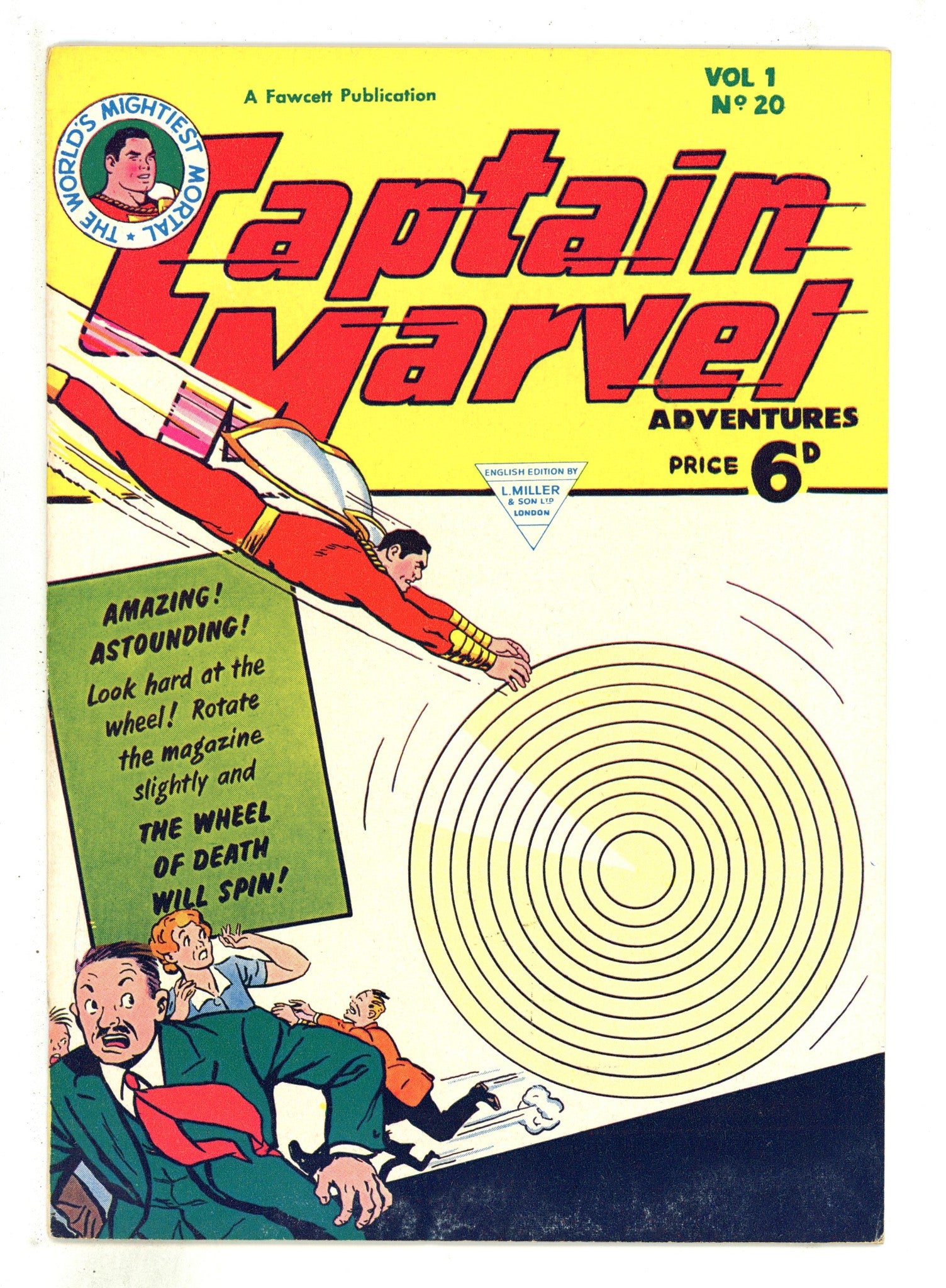 Captain Marvel Adventures 20 VF- (7.5) (1954) 