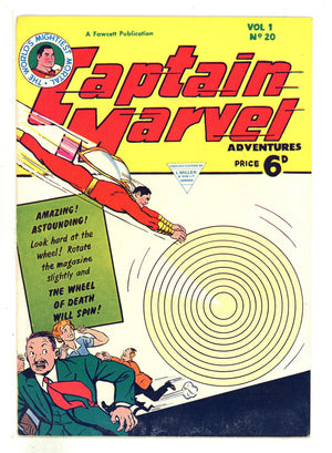 Captain Marvel Adventures 20 VF- (7.5) (1954) 