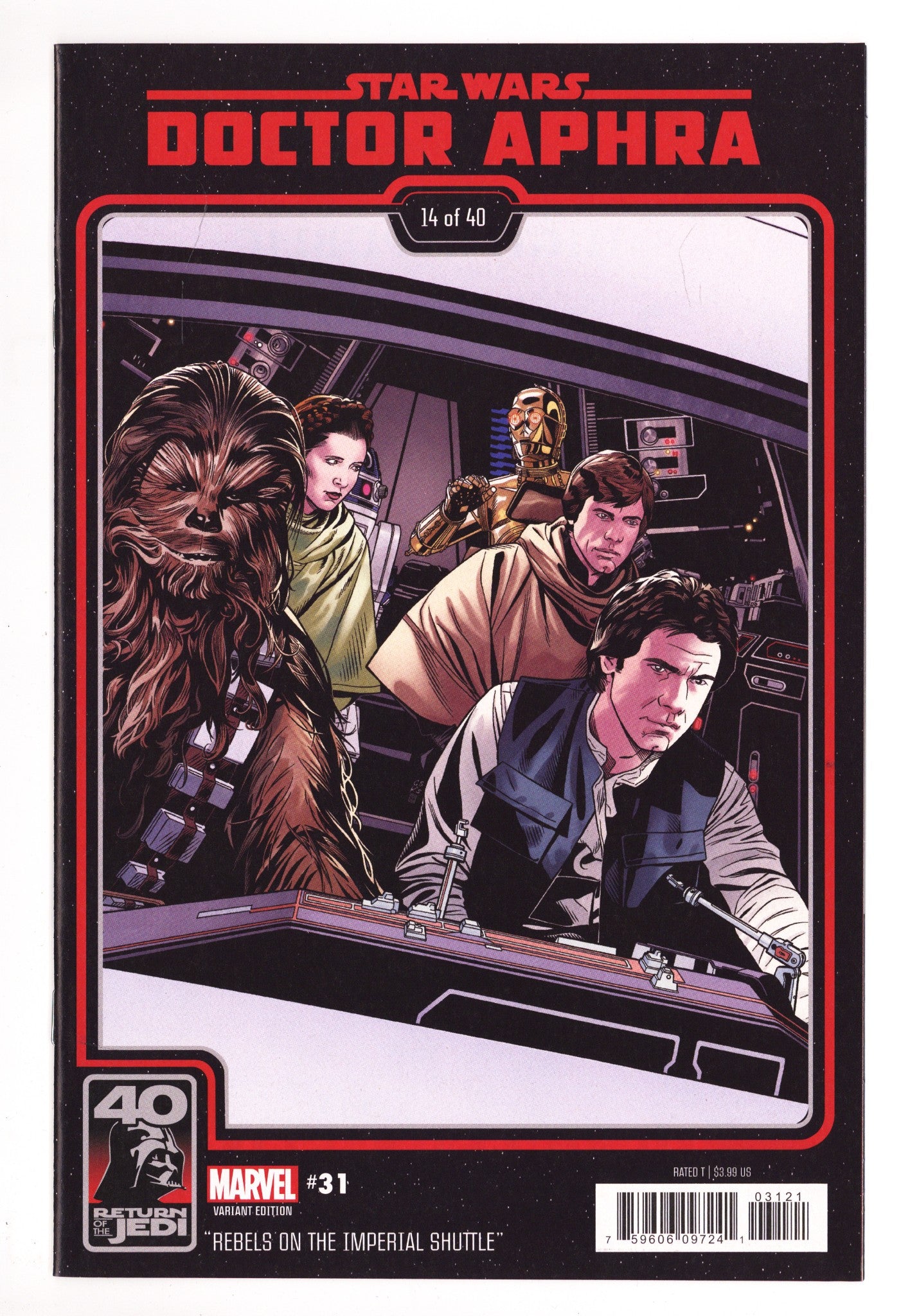 Star Wars: Doctor Aphra Vol 2 31 High Grade (2023) Sprouse Variant 