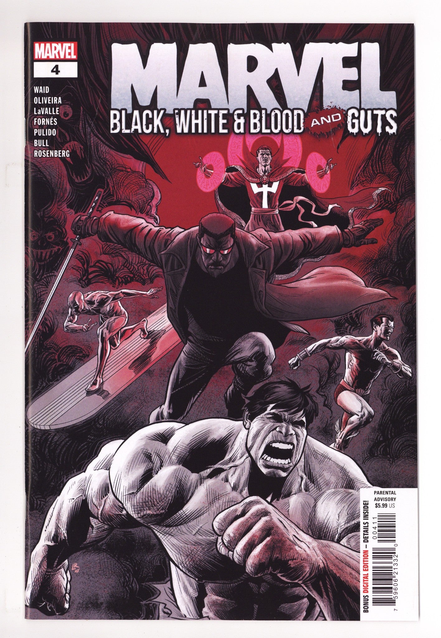 Marvel: Black White & Blood And Guts 4 4 (2025)