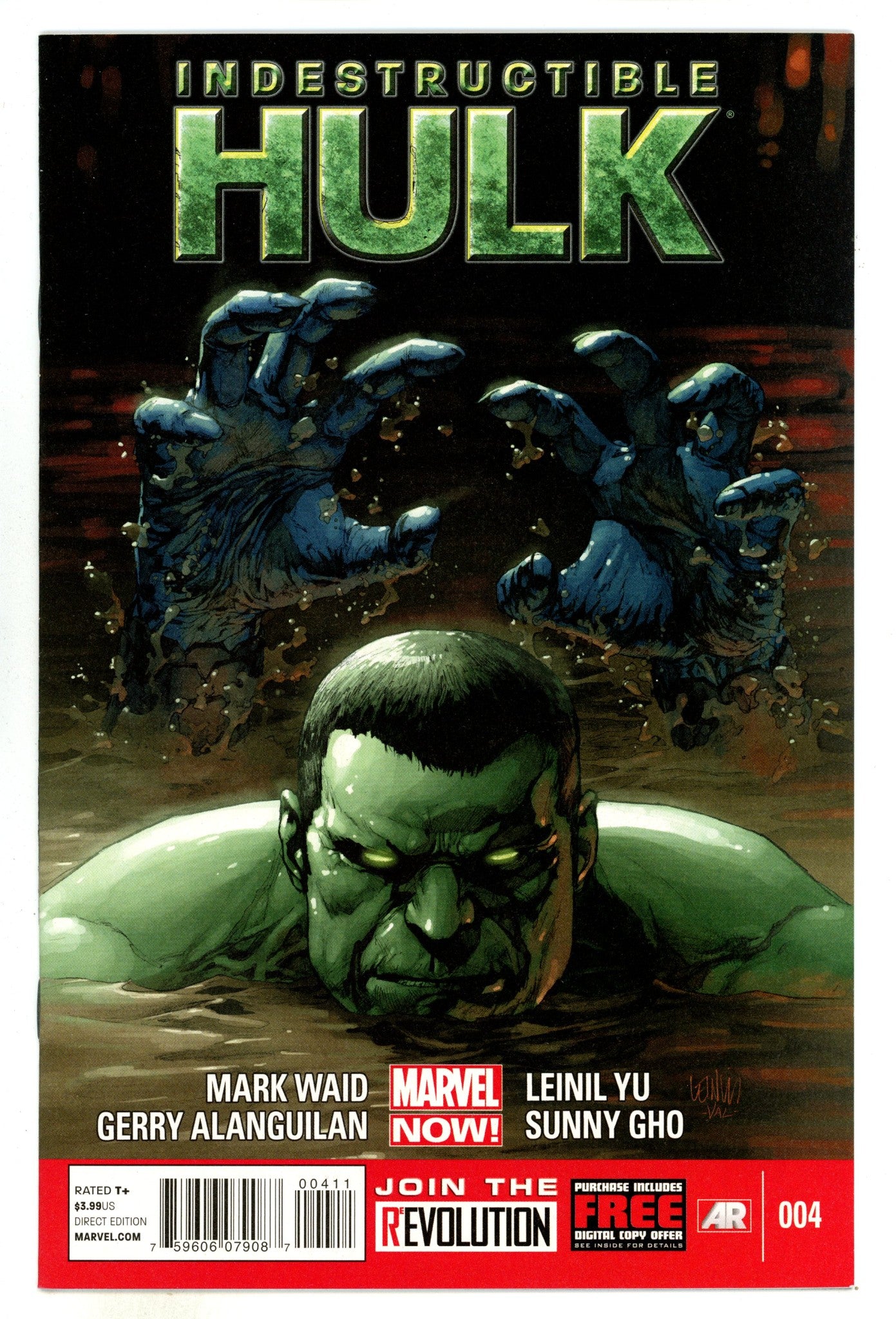 Indestructible Hulk 4 High Grade (2013) 