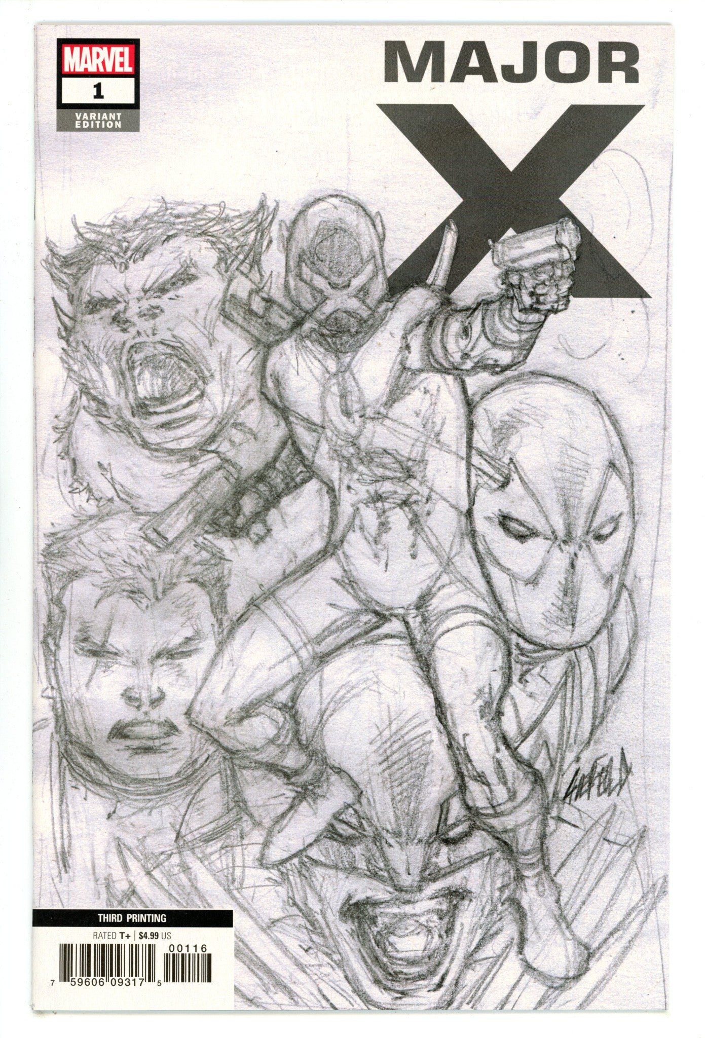 Major X 1 NM- (9.2) 3rd Print (2019) Incentive Variant 