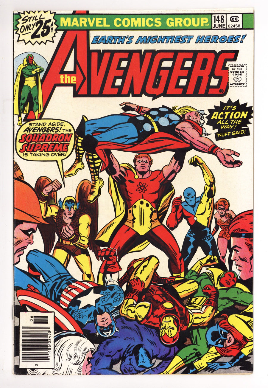 The Avengers Vol 1 148 VF (8.0) (1976) 