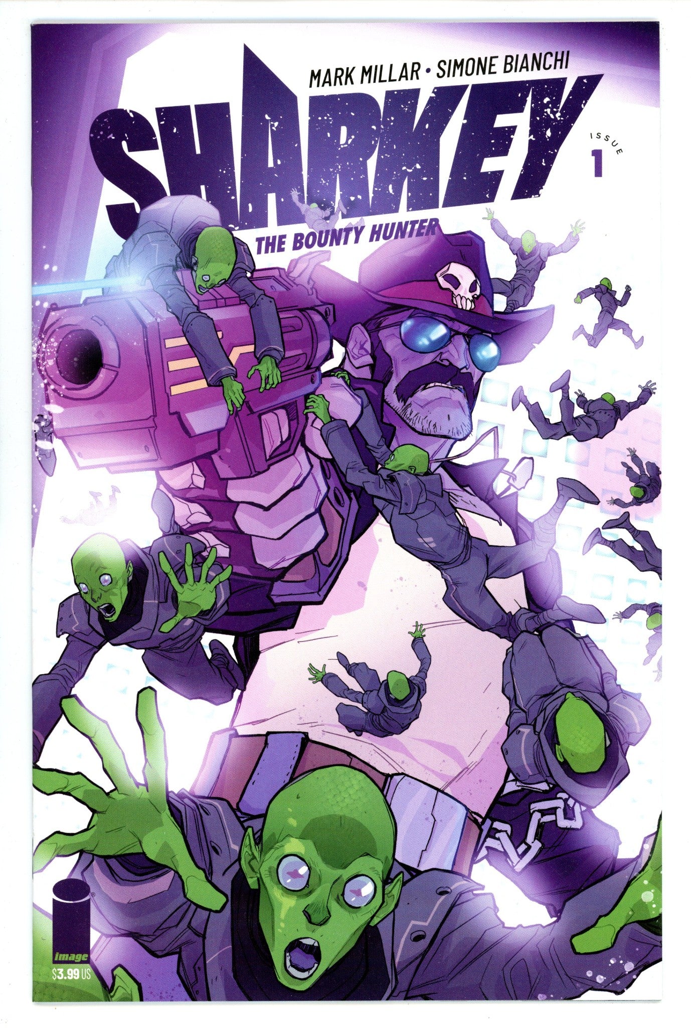 Sharkey the Bounty Hunter 1 High Grade (2019) Kerschl Variant 