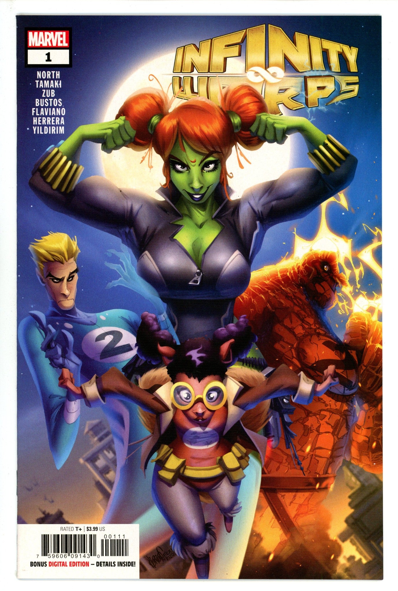 Infinity Wars: Infinity Warps 1 High Grade (2019) 