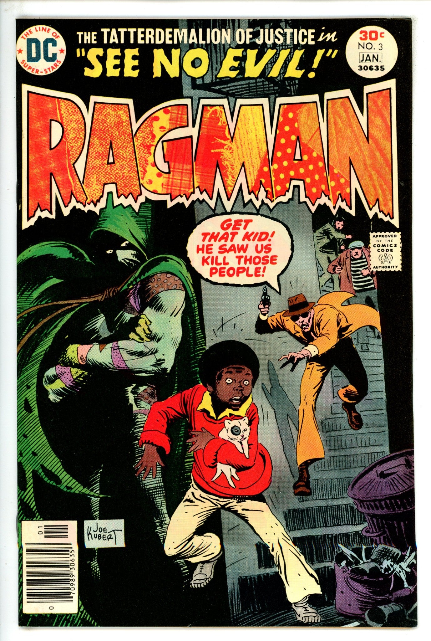 Ragman Vol 1 3 VF (1977)