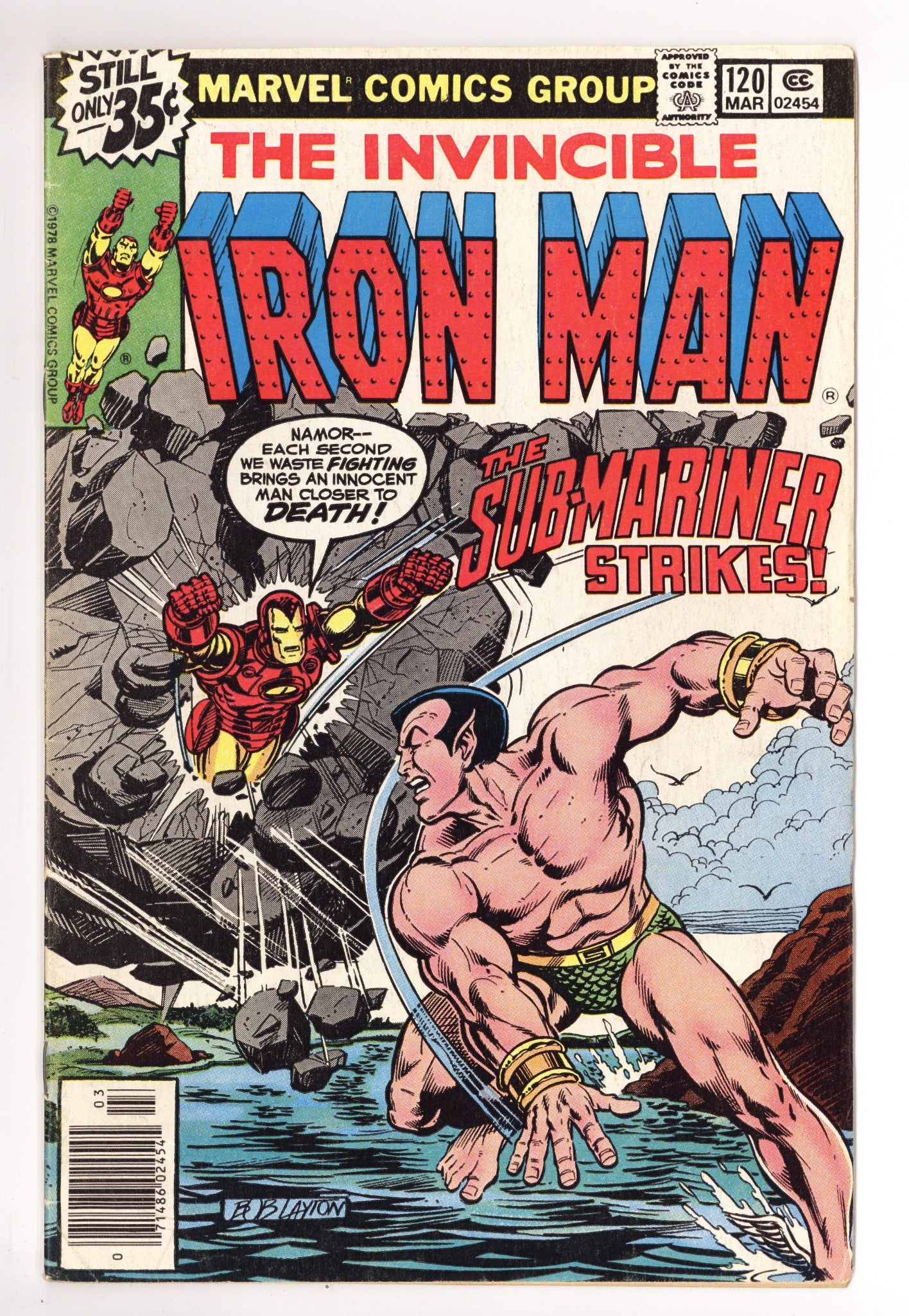 Iron Man Vol 1 120 VG/FN (5.0) (1979) 