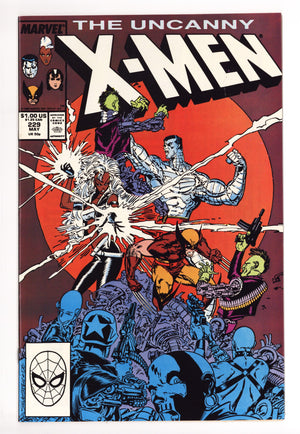 The Uncanny X-Men Vol 1 229 High Grade (1988)
