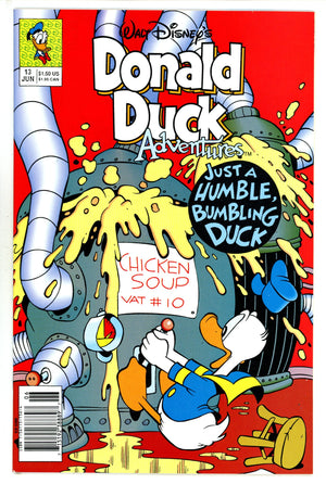 Walt Disney's Donald Duck Adventures Vol 2 13 Newsstand NM- (1991)