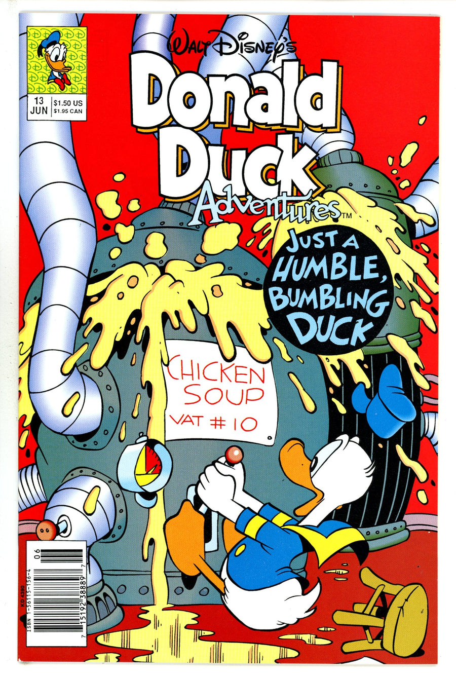 Walt Disney's Donald Duck Adventures Vol 2 13 Newsstand NM- (1991)