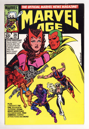 Marvel Age 29 Mid Grade (1985)