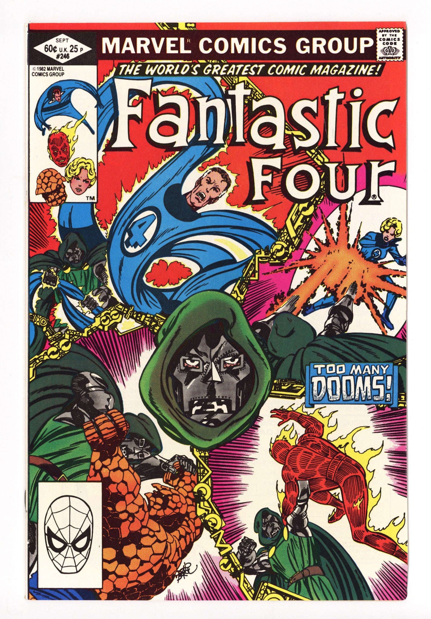 Fantastic Four Vol 1 246 High Grade (1982) 