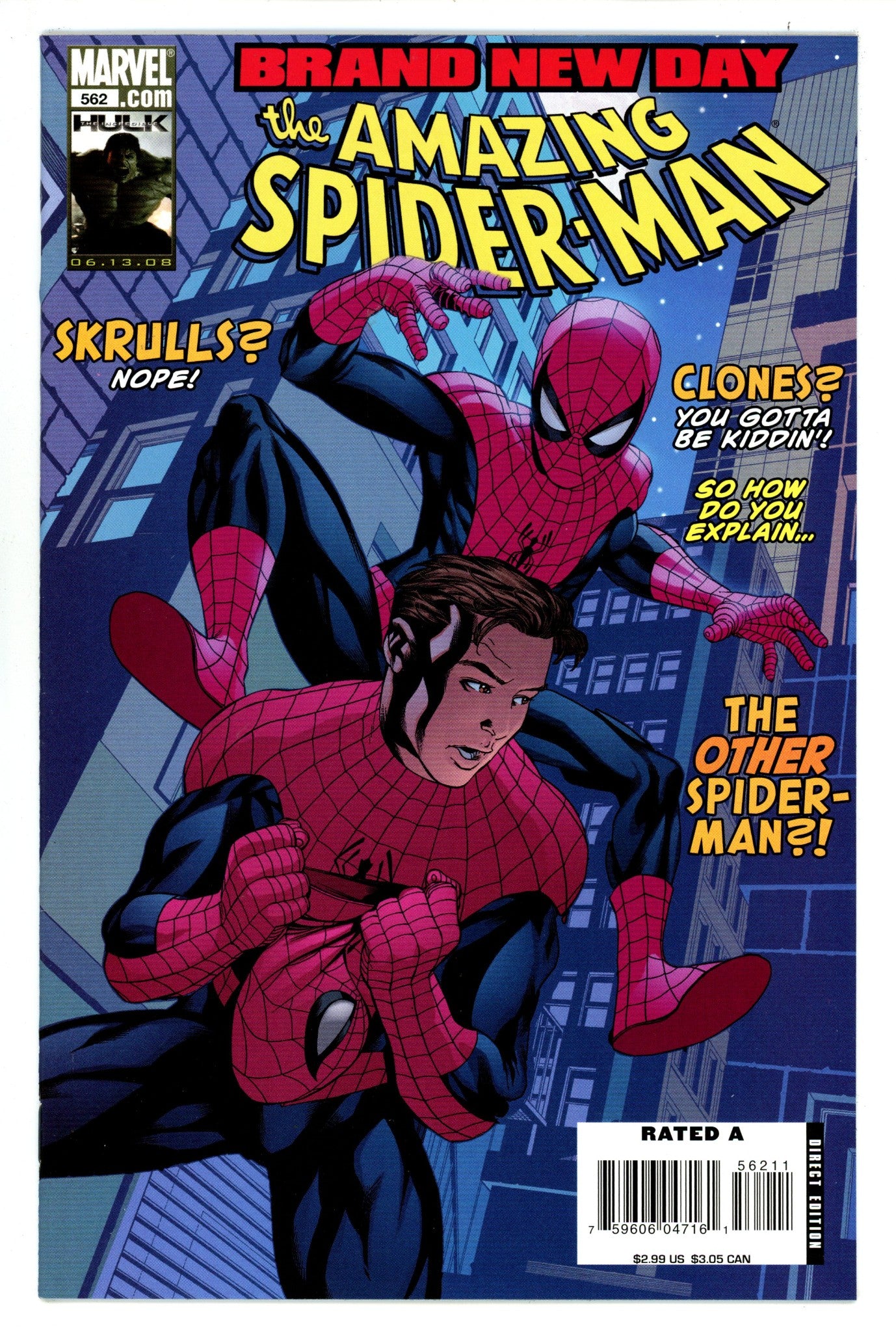 The Amazing Spider-Man Vol 2 562 NM- (9.2) (2008) 