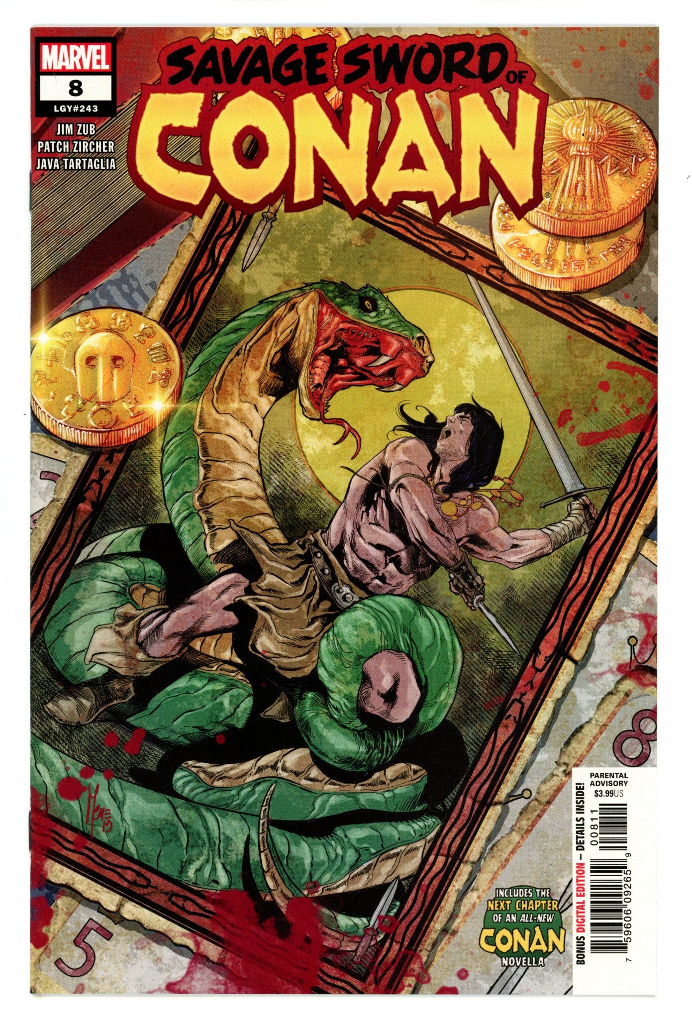 Savage Sword of Conan Vol 2 8 (243) High Grade (2019) 
