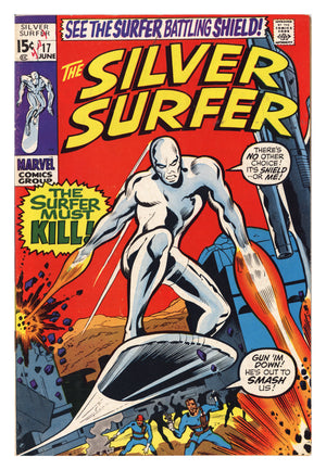 The Silver Surfer Vol 1 17 FN+ (6.5) (1970)