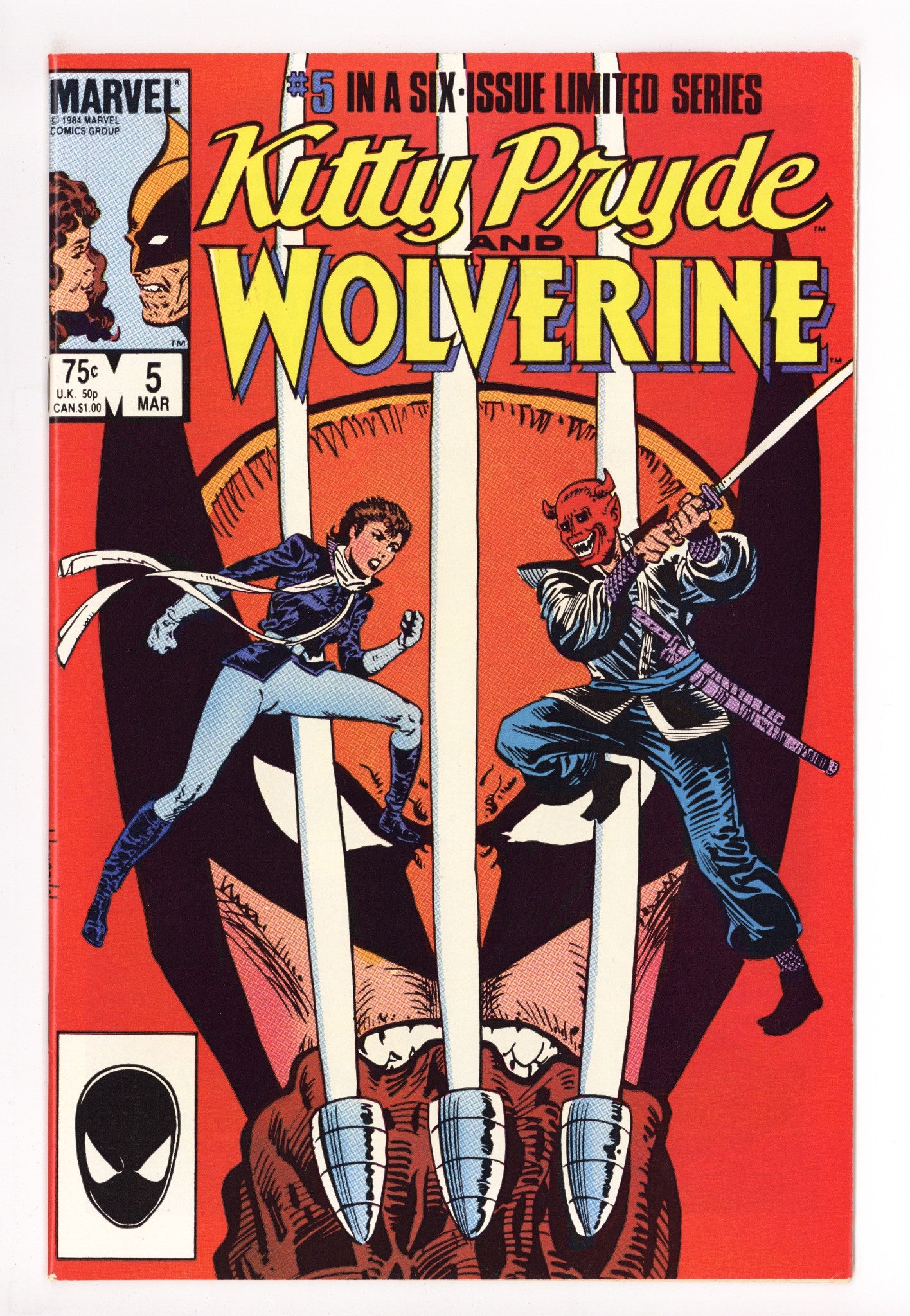 Kitty Pryde and Wolverine 5 High Grade (1985) 