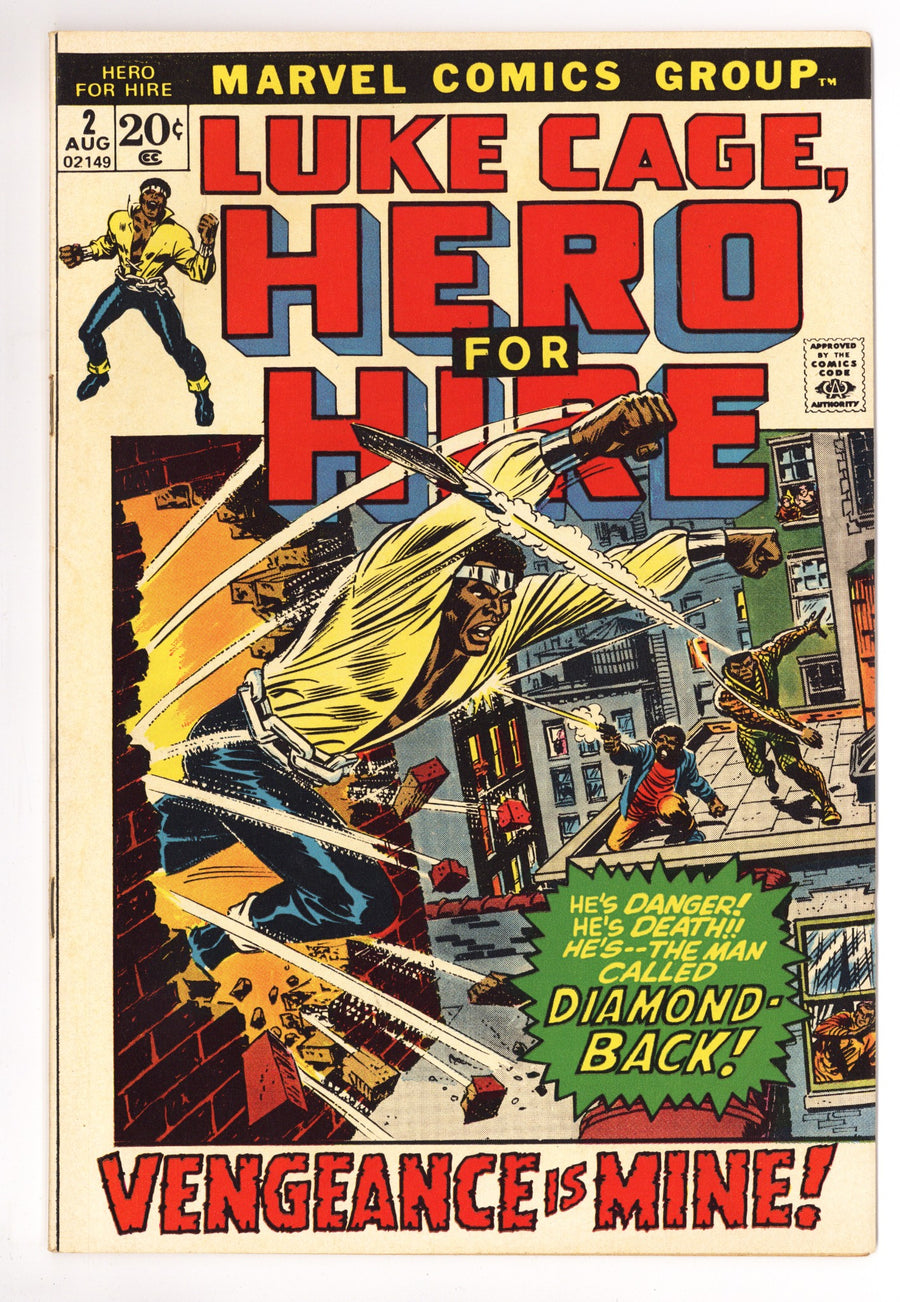 Hero for Hire 2 FN/VF (7.0) (1972) 