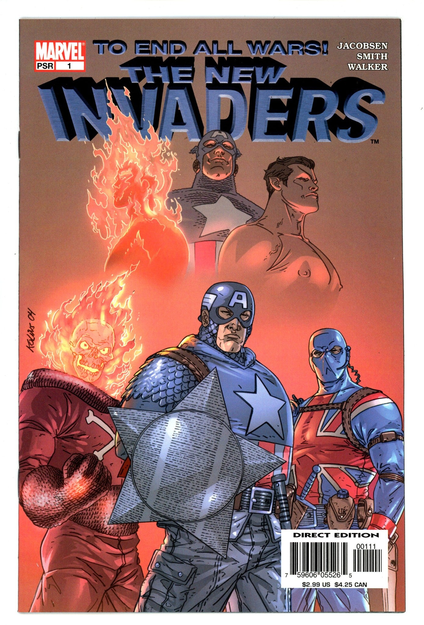 The New Invaders Vol 3 1 High Grade (2004) 