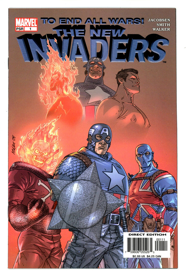 The New Invaders Vol 3 1 High Grade (2004)