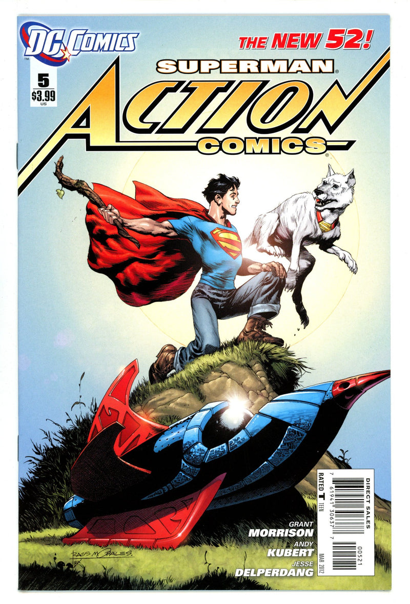 Action Comics Vol 2 5 High Grade (2012) Morales Variant 
