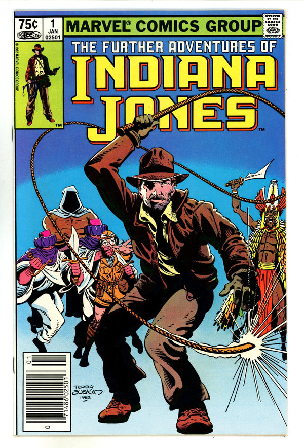 The Further Adventures of Indiana Jones 1 VF (8.0) (1983) Canadian Price Variant