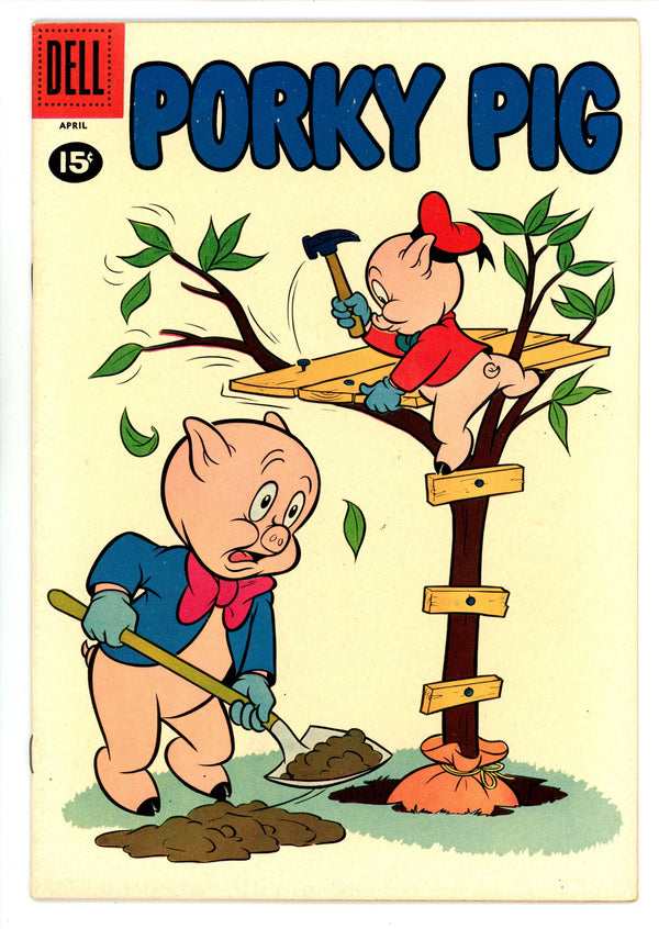 Porky Pig 75 VF (8.0) (1961)
