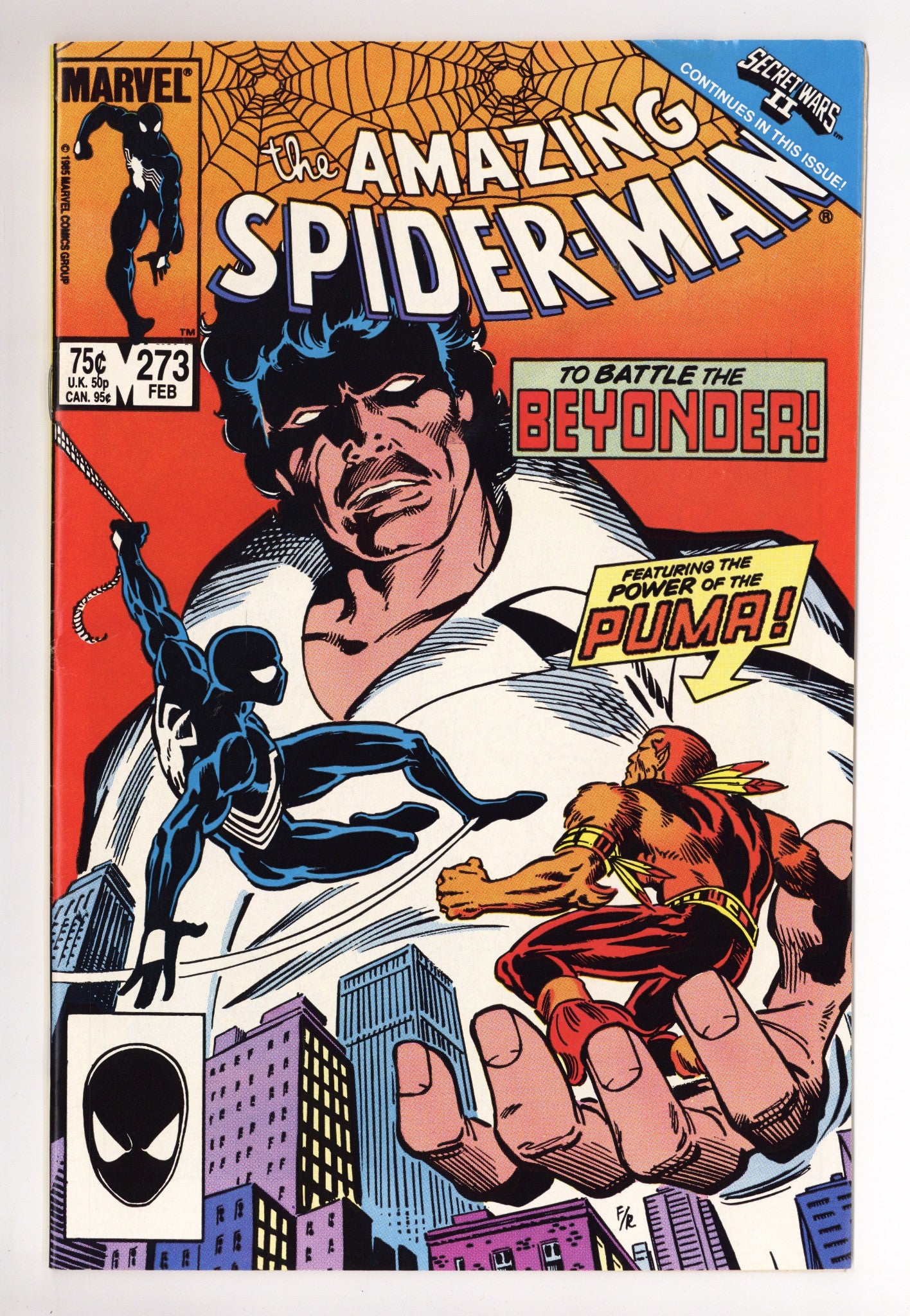 The Amazing Spider-Man Vol 1 273 Low Grade (1986) 
