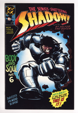 The Shadow Vol 3 19 High Grade (1989)